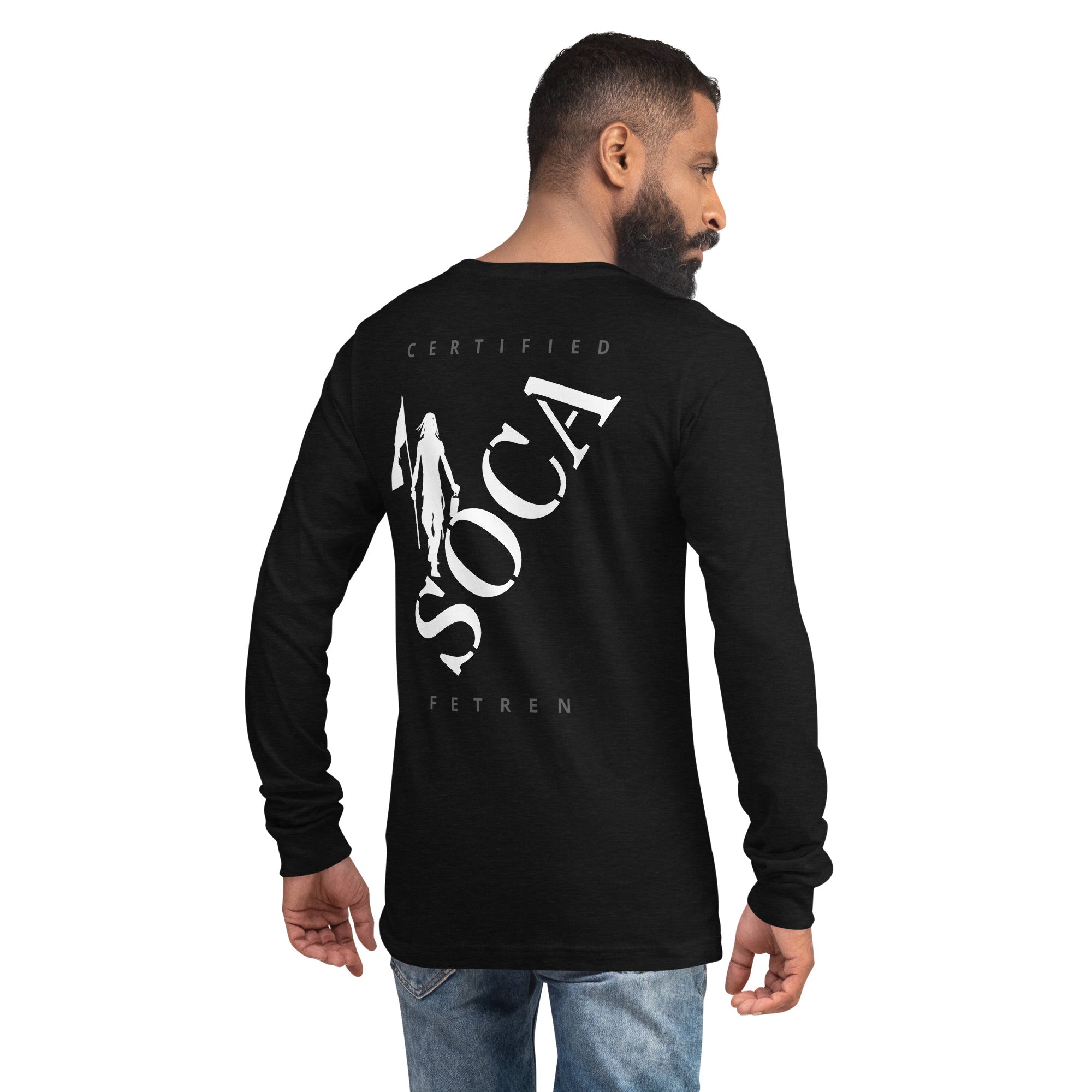 Fete Massive SOCA certified (Man) Long Sleeve Tee-Fete Massive