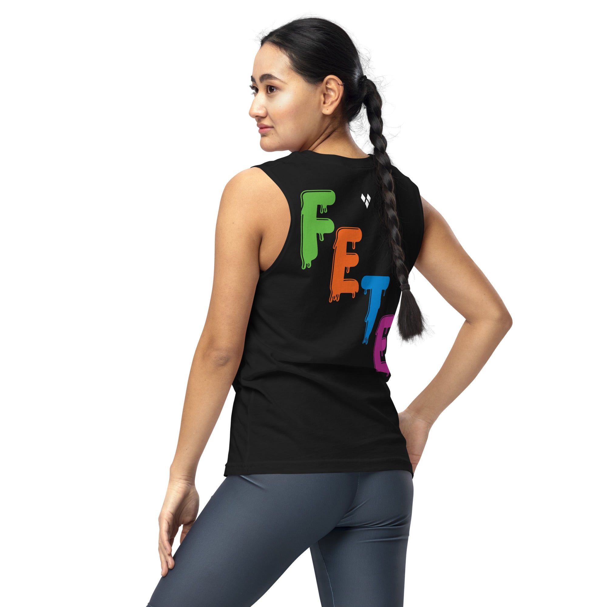 Fete Massive Designer Muscle Shirt (Unisex)-Fete Massive