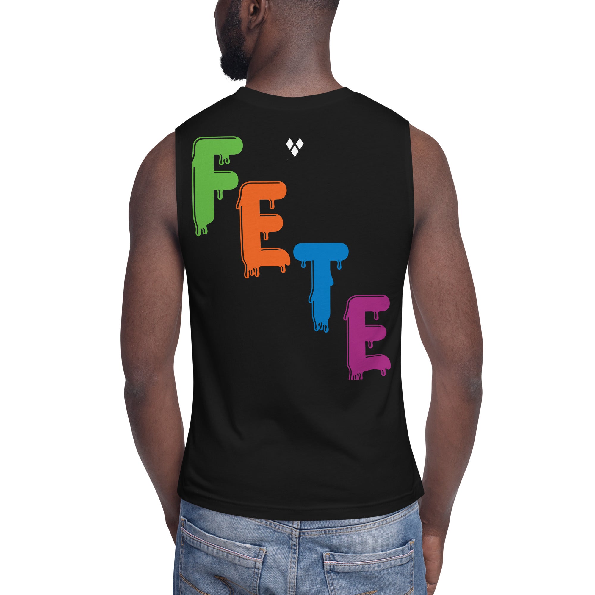 Fete Massive Designer Muscle Shirt (Unisex)-Fete Massive