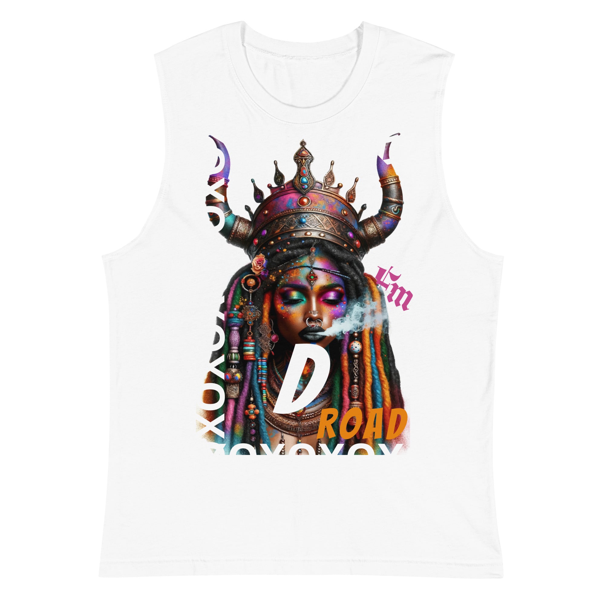 "D Road" Fete Massive Designer Muscle Shirt (Unisex)-Fete Massive