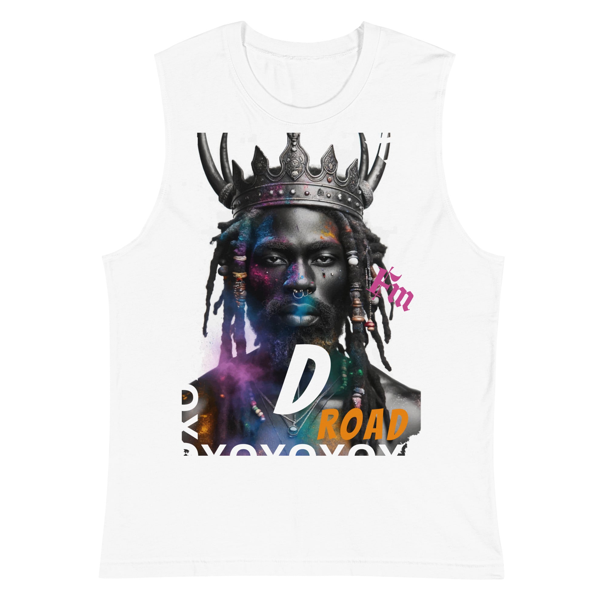 "D Road" Fete Massive Designer Muscle Shirt (Unisex)-Fete Massive