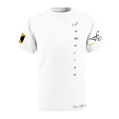 Feteran Unisex Tee W Jamaica Flag-Fete Massive