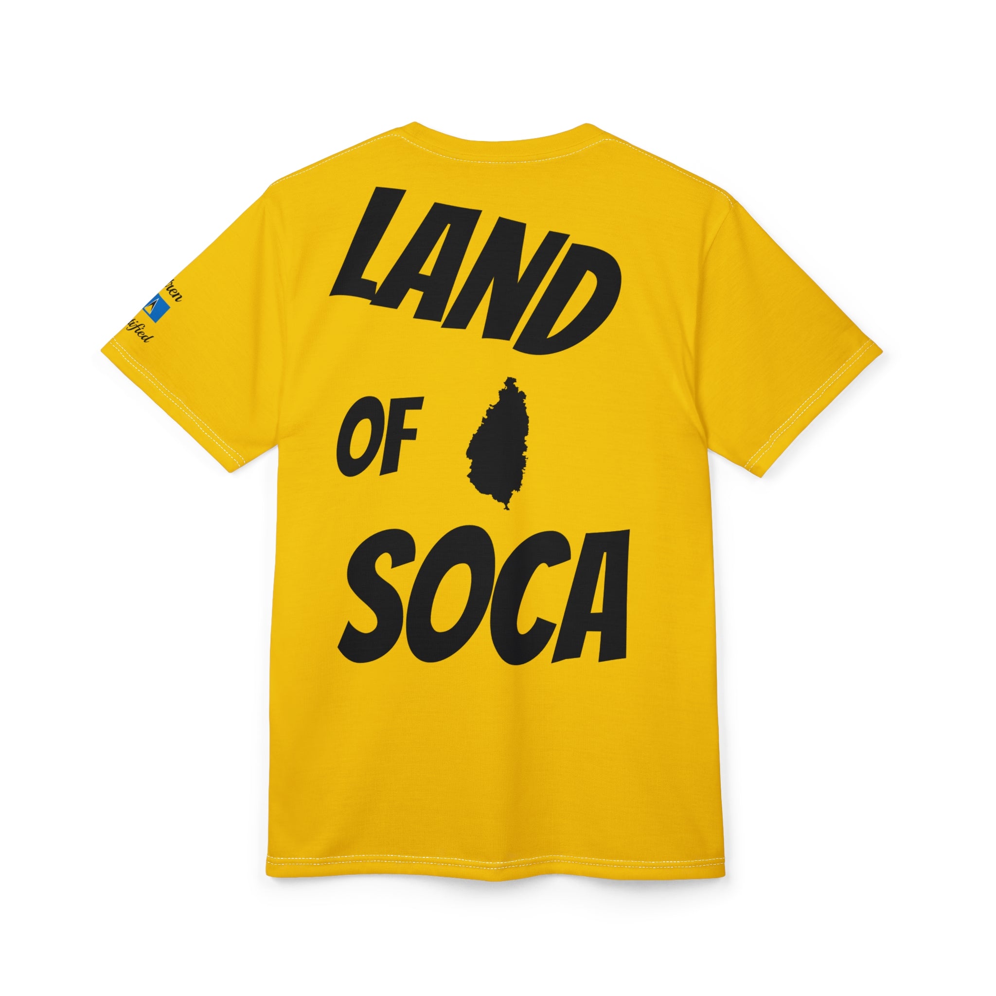 Fetren: Land Of Soca Unisex Tee Saint Lucia
