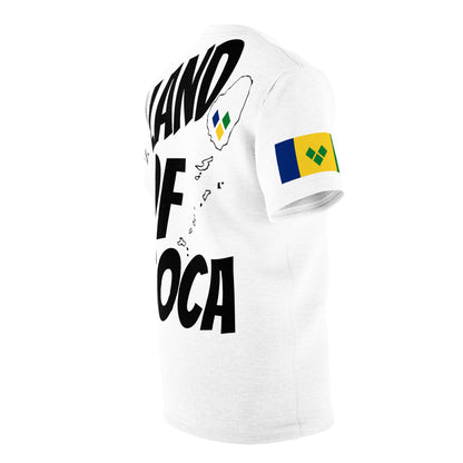 Vincy Feteran Unisex Tee W Saint Vincent Flag-Fete Massive