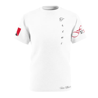 Trini Feteran Unisex Tee W Trinidad and Tobago Flag-Fete Massive