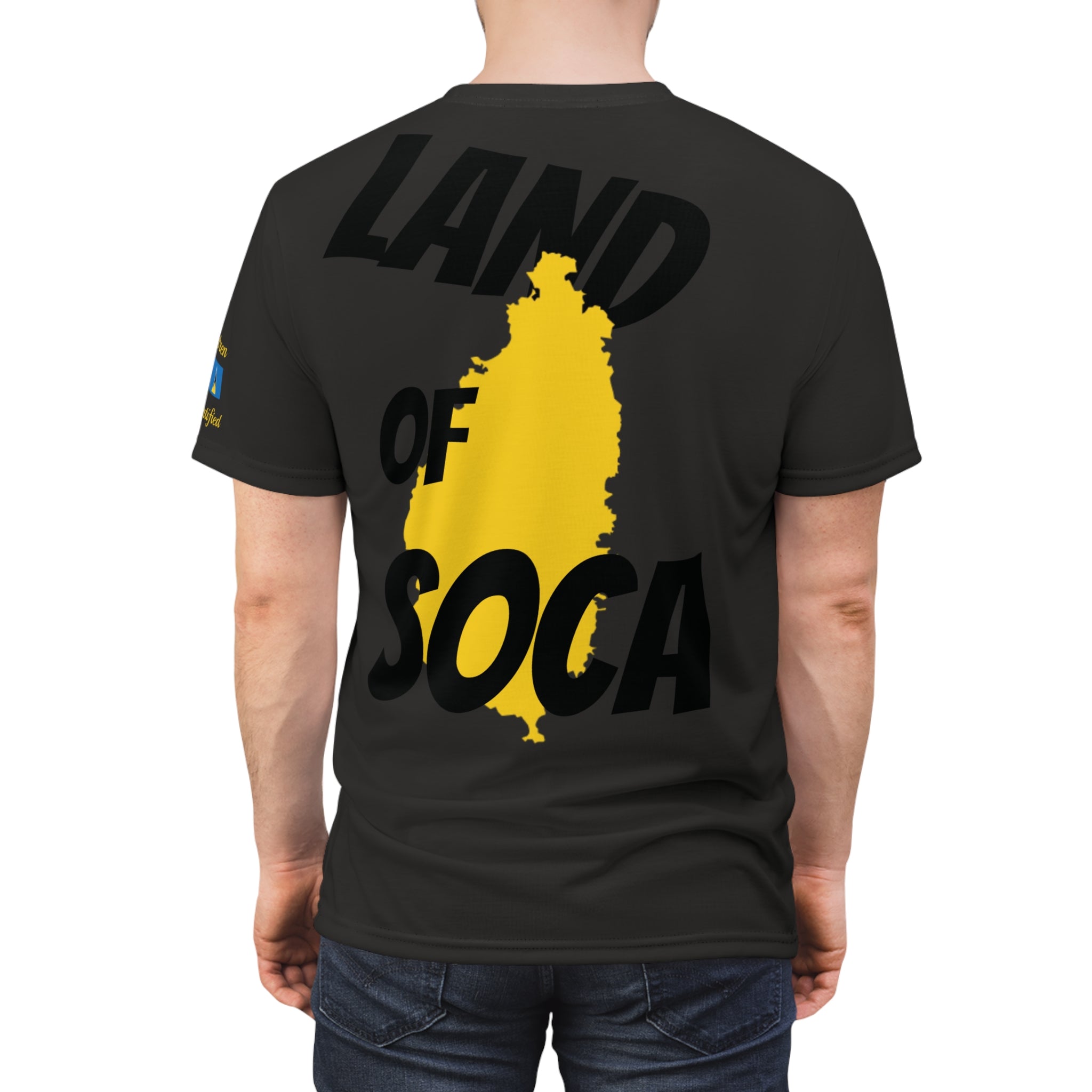 Fetren: Land Of Soca Unisex Tee Saint Lucia