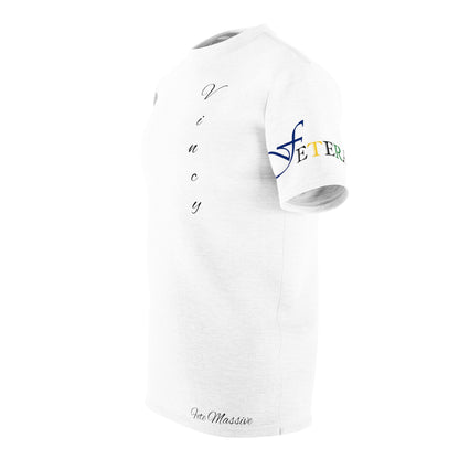 Feteran Unisex Tee W Saint Vincent Flag-Fete Massive