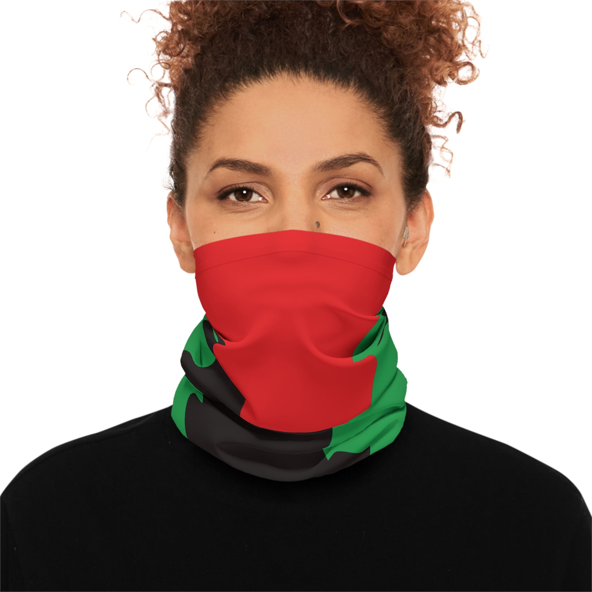 High Quality Martinique Flag Lightweight Neck Gaiter-Fete Massive