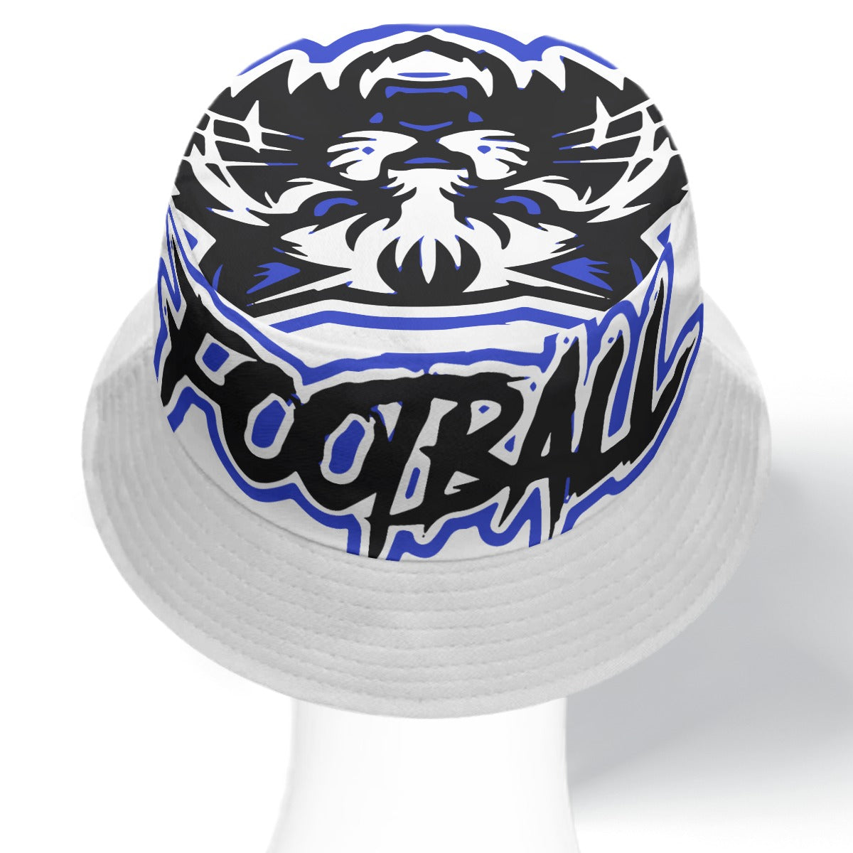 Laurel Wildcats Double-Sided Bucket Hat Blue & White