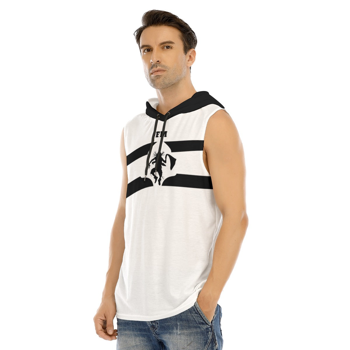 Men's Tank Hooded Vest