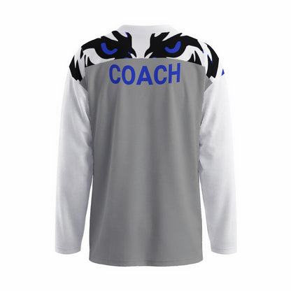 LW - COACH Grey & White Team Jersey