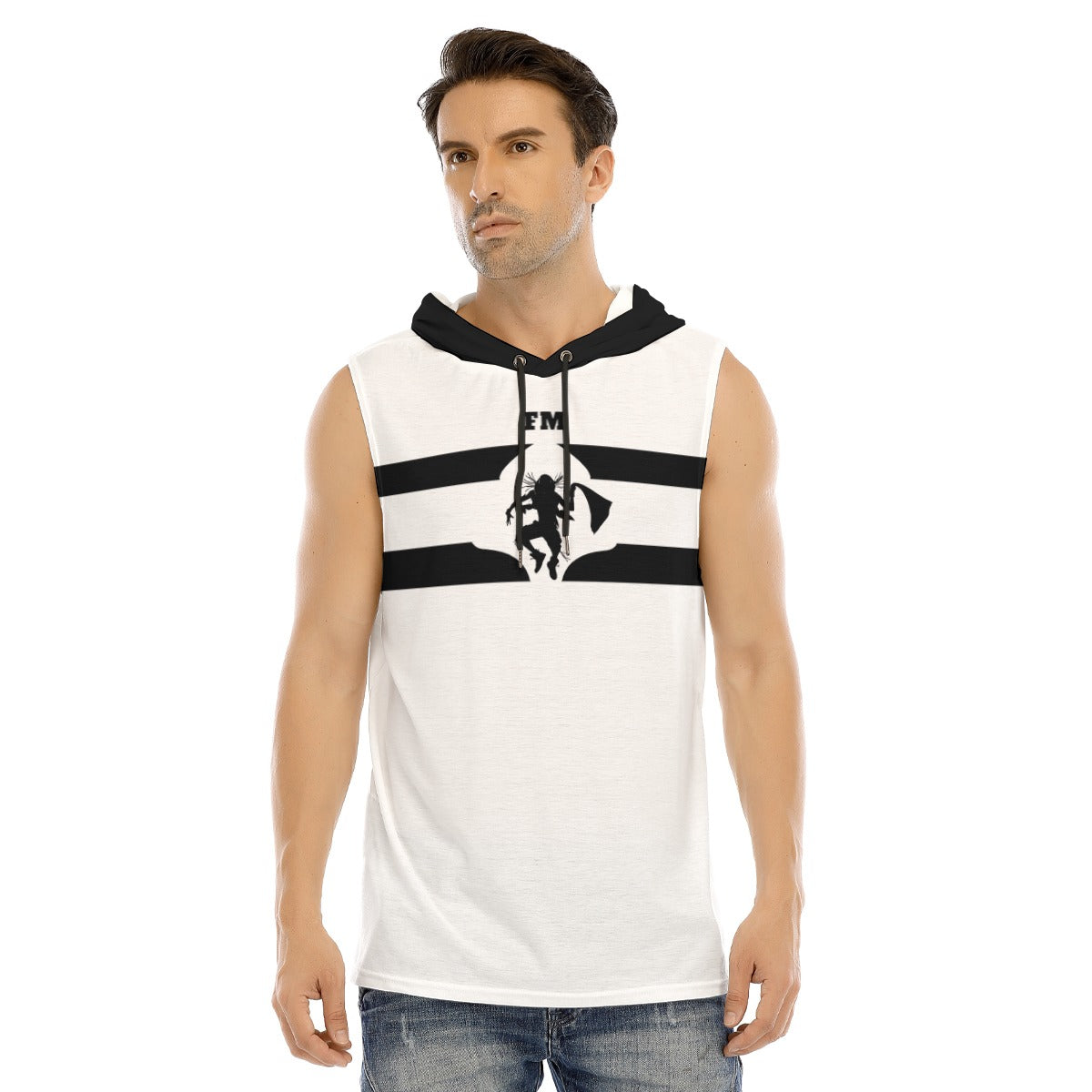 Men's Tank Hooded Vest
