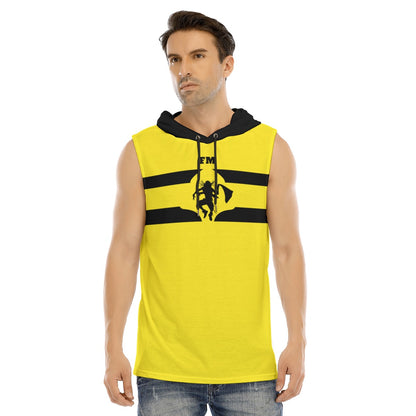 Men's Tank Hooded Vest