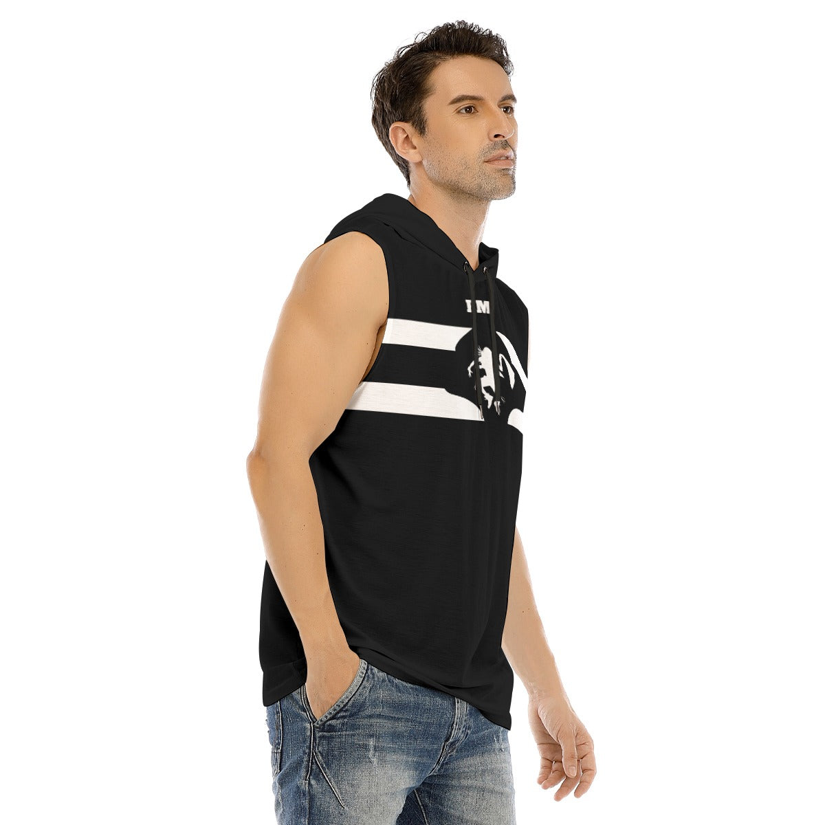 Men's Tank Hooded Vest
