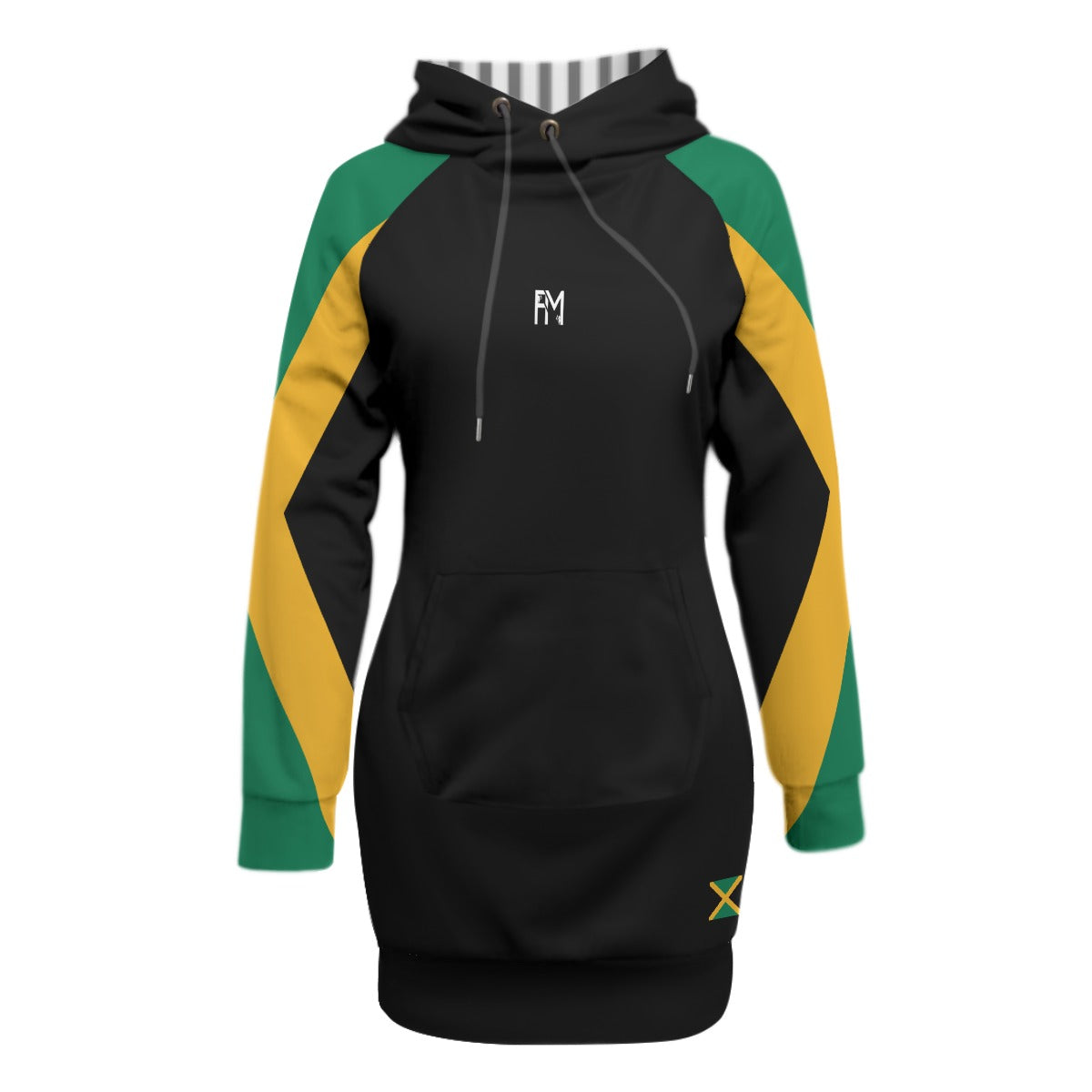 Women's Pullover Hoodie With Raglan Sleeve