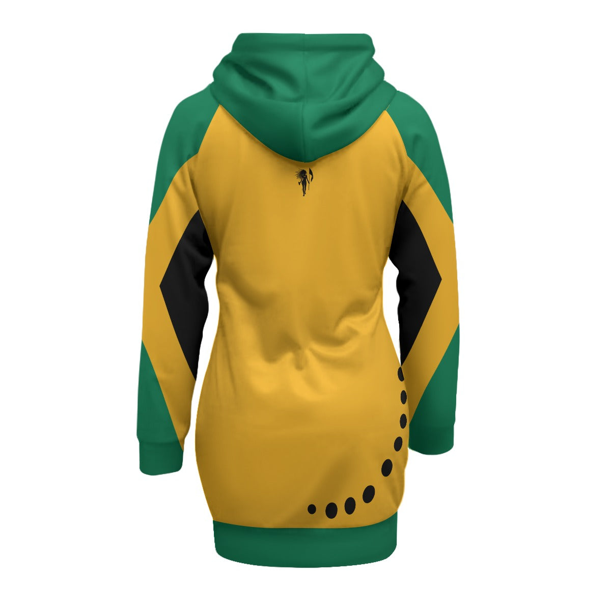 Women's Pullover Hoodie With Raglan Sleeve