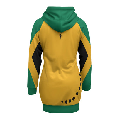Women's Pullover Hoodie With Raglan Sleeve