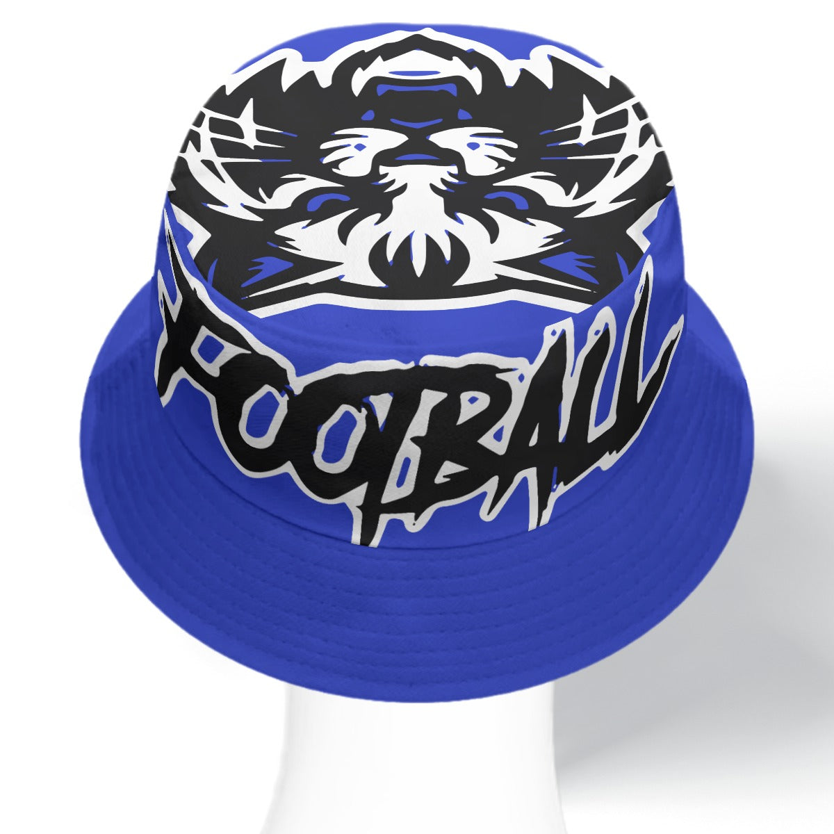 Laurel Wildcats Double-Sided Bucket Hat Blue & White