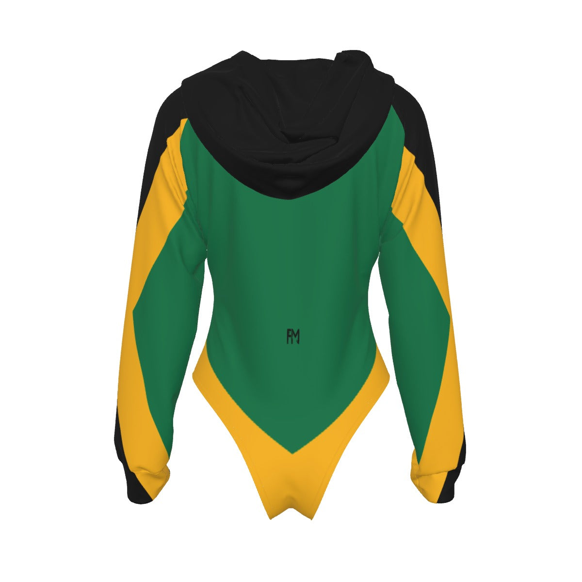 Raglan Sleeve Hooded Bodysuit