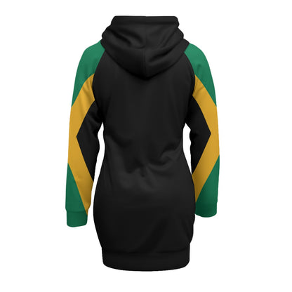 Women's Pullover Hoodie With Raglan Sleeve