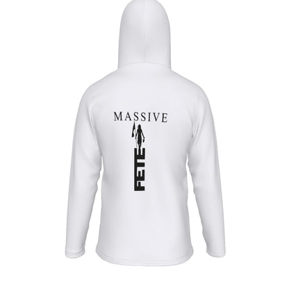 Men's Pullover Hoodie With Mask-Fete Massive