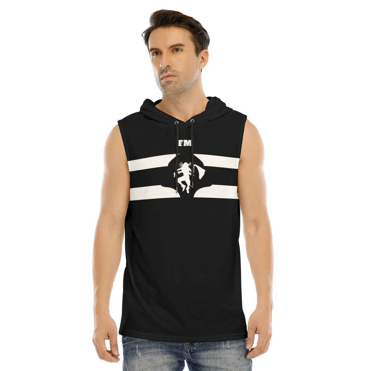 Men's Tank Hooded Vest