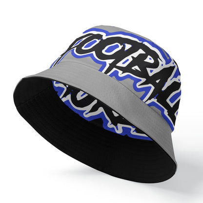 Laurel Wildcats Double-Sided Bucket Hat Black & Grey