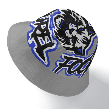 Laurel Wildcats Double-Sided Bucket Hat Black & Grey