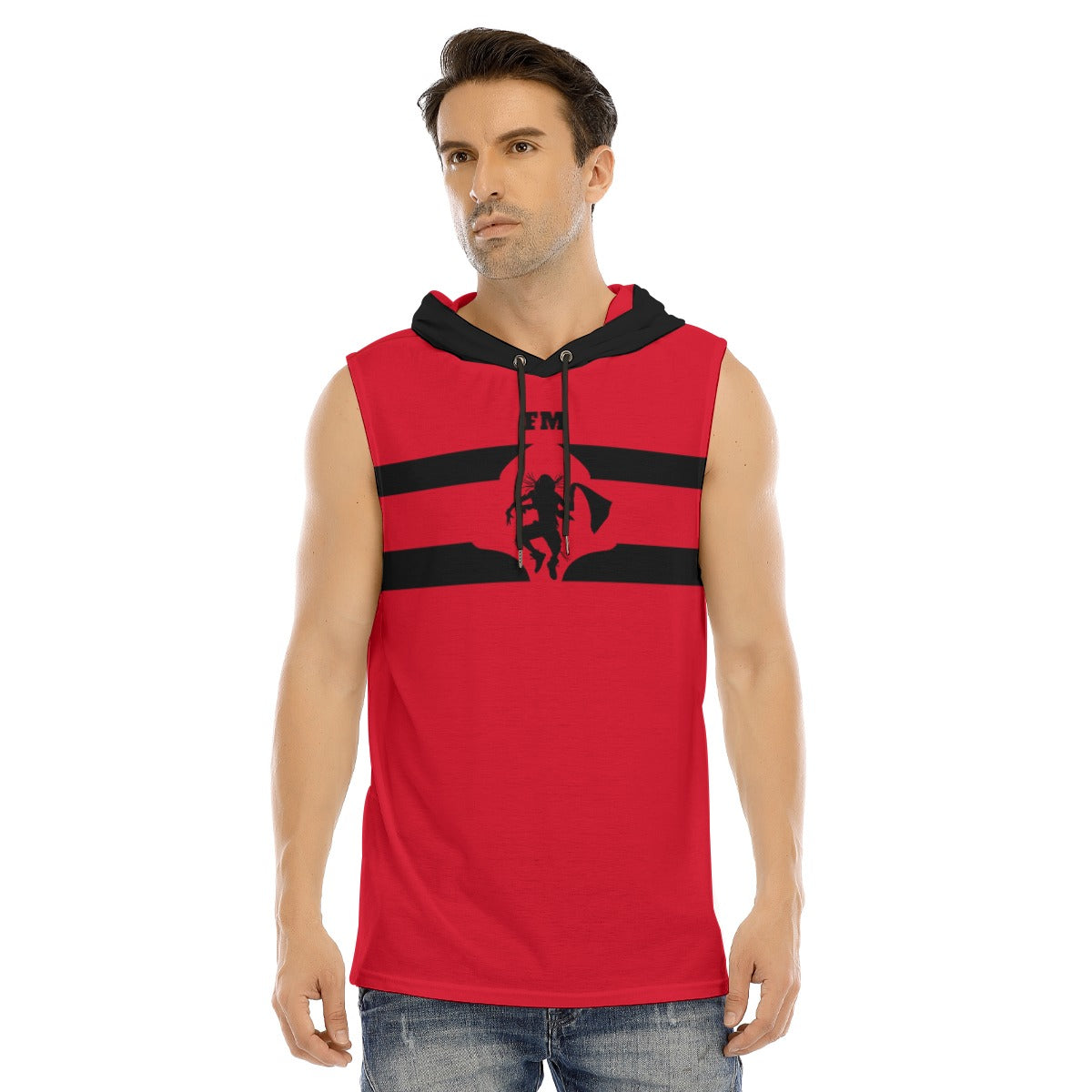 Men's Tank Hooded Vest
