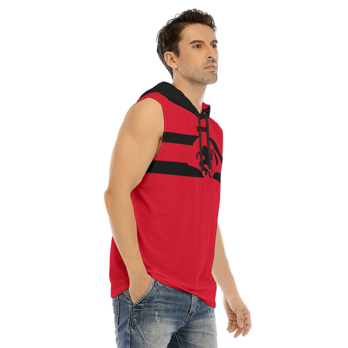 Men's Tank Hooded Vest