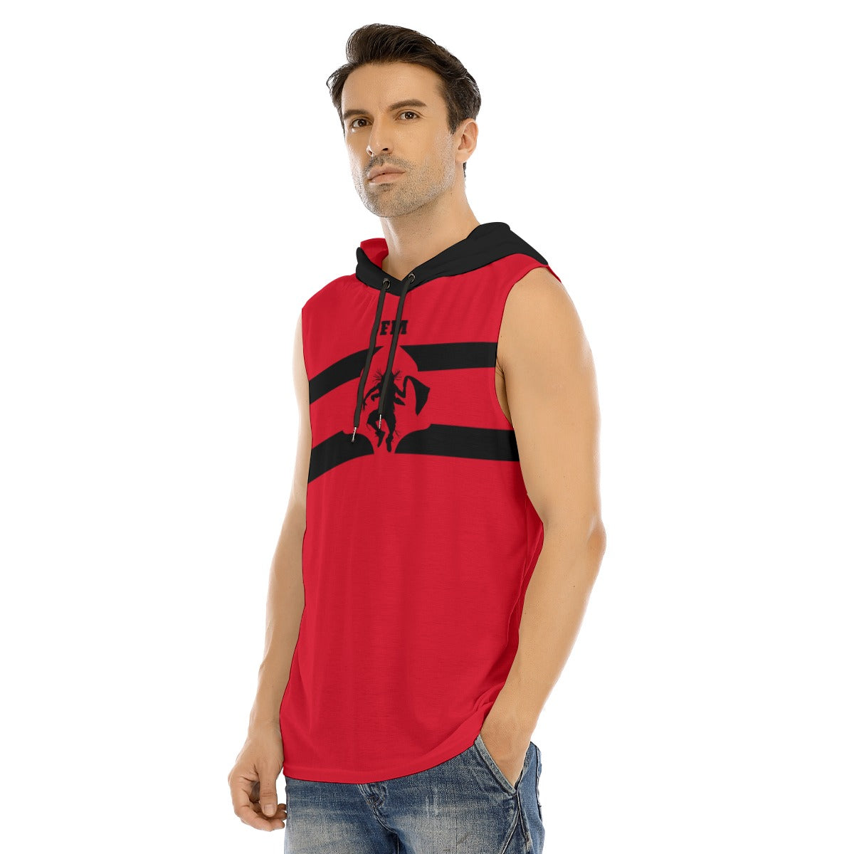 Men's Tank Hooded Vest