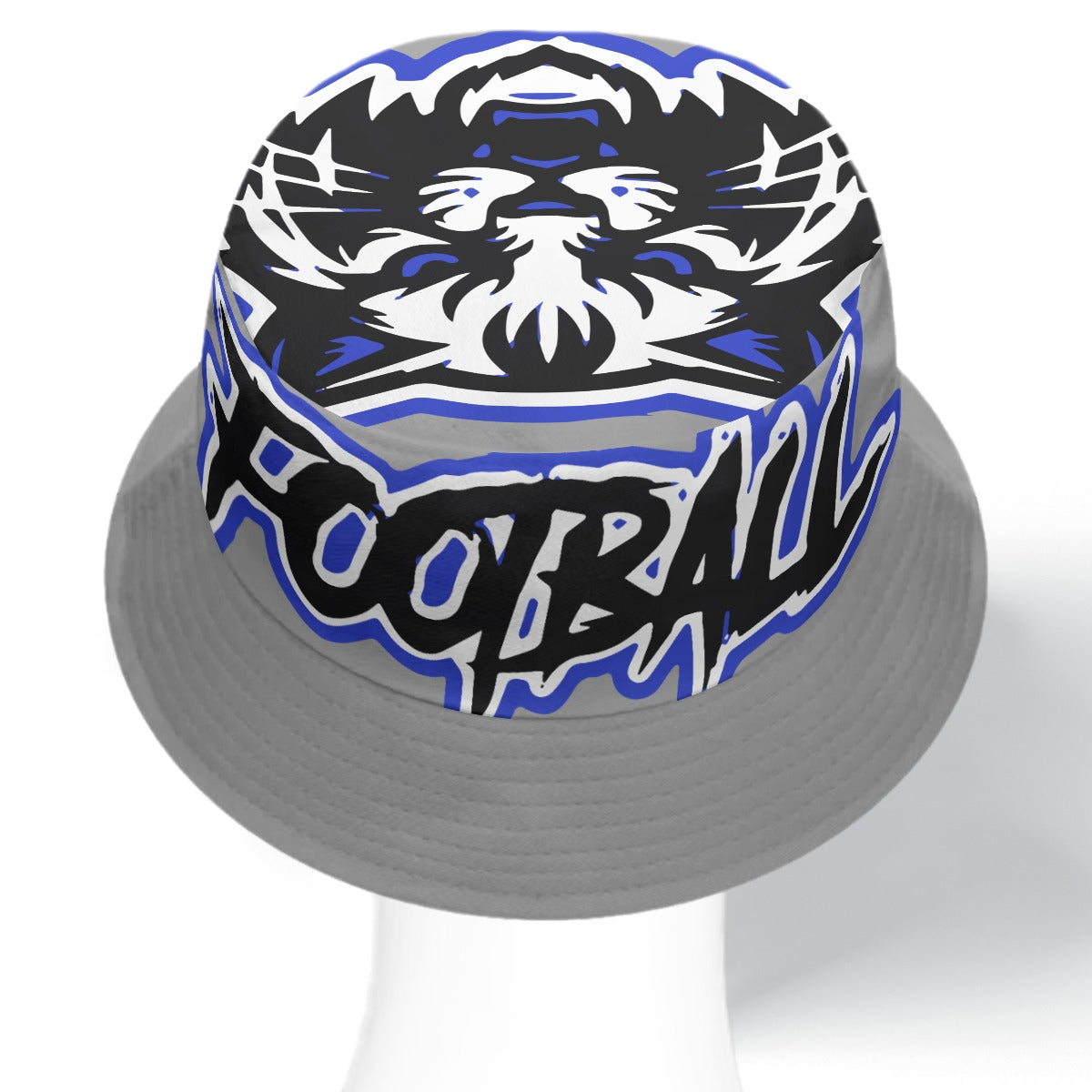 Laurel Wildcats Double-Sided Bucket Hat Black & Grey