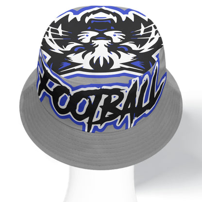 Laurel Wildcats Double-Sided Bucket Hat Black & Grey