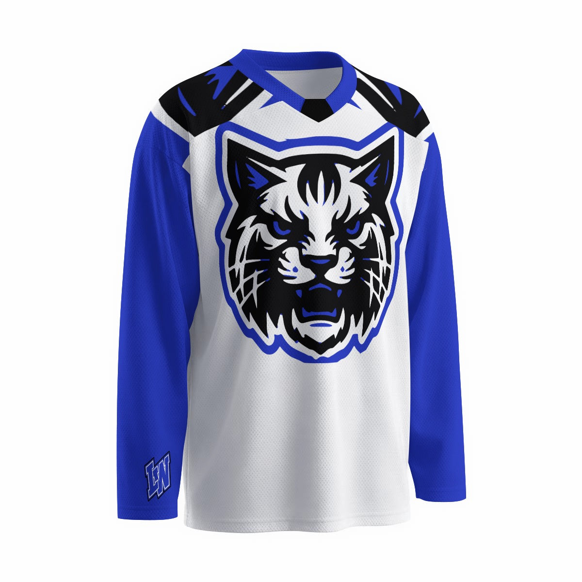 LW - WILDCATS FAN White & Blue Team Jersey