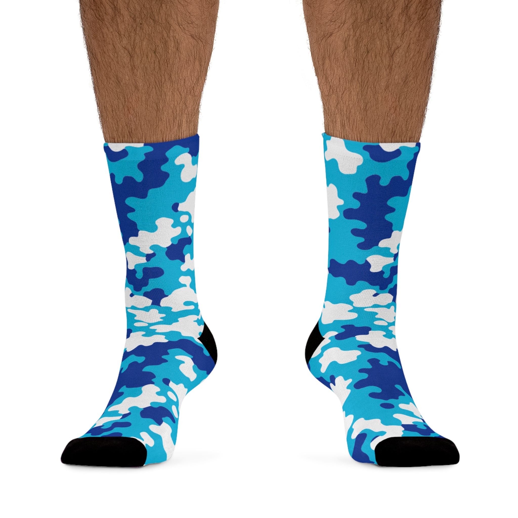 Roatan Honduras Flag CAMO Poly Socks-Fete Massive
