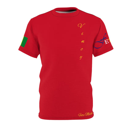 Land Of Soca Unisex Tee with Saint Vincent Flag - Various Sizes & Colors Available-Fete Massive