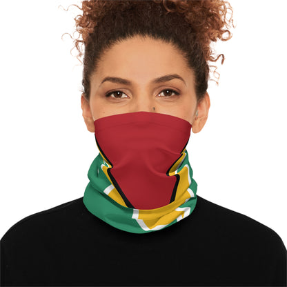 High Quality Guyana Flag Lightweight Neck Gaiter-Fete Massive