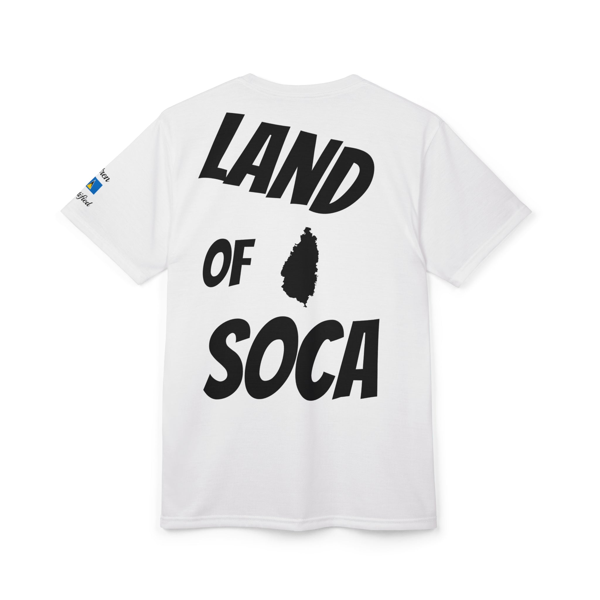 Fetren: Land Of Soca Unisex Tee Saint Lucia