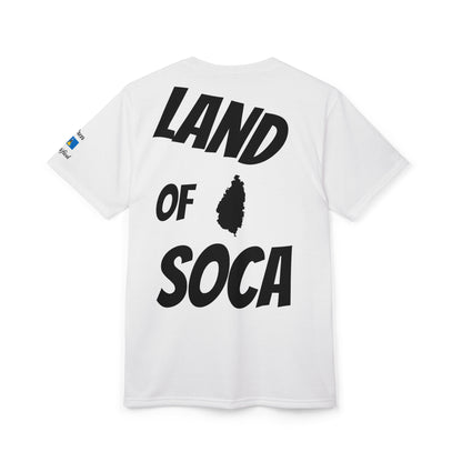 Fetren: Land Of Soca Unisex Tee Saint Lucia