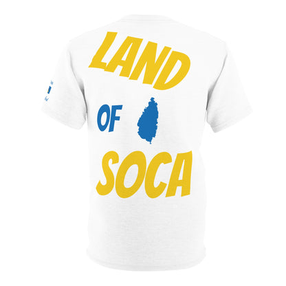 Fetren: Land Of Soca Unisex Tee Saint Lucia