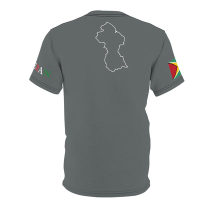 Feteran Unisex Tee with Guyana Flag-Fete Massive