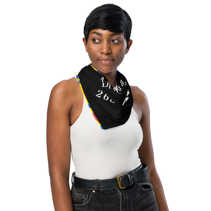 Antigua & Barbuda Island & Flag CAMO print bandana-Fete Massive