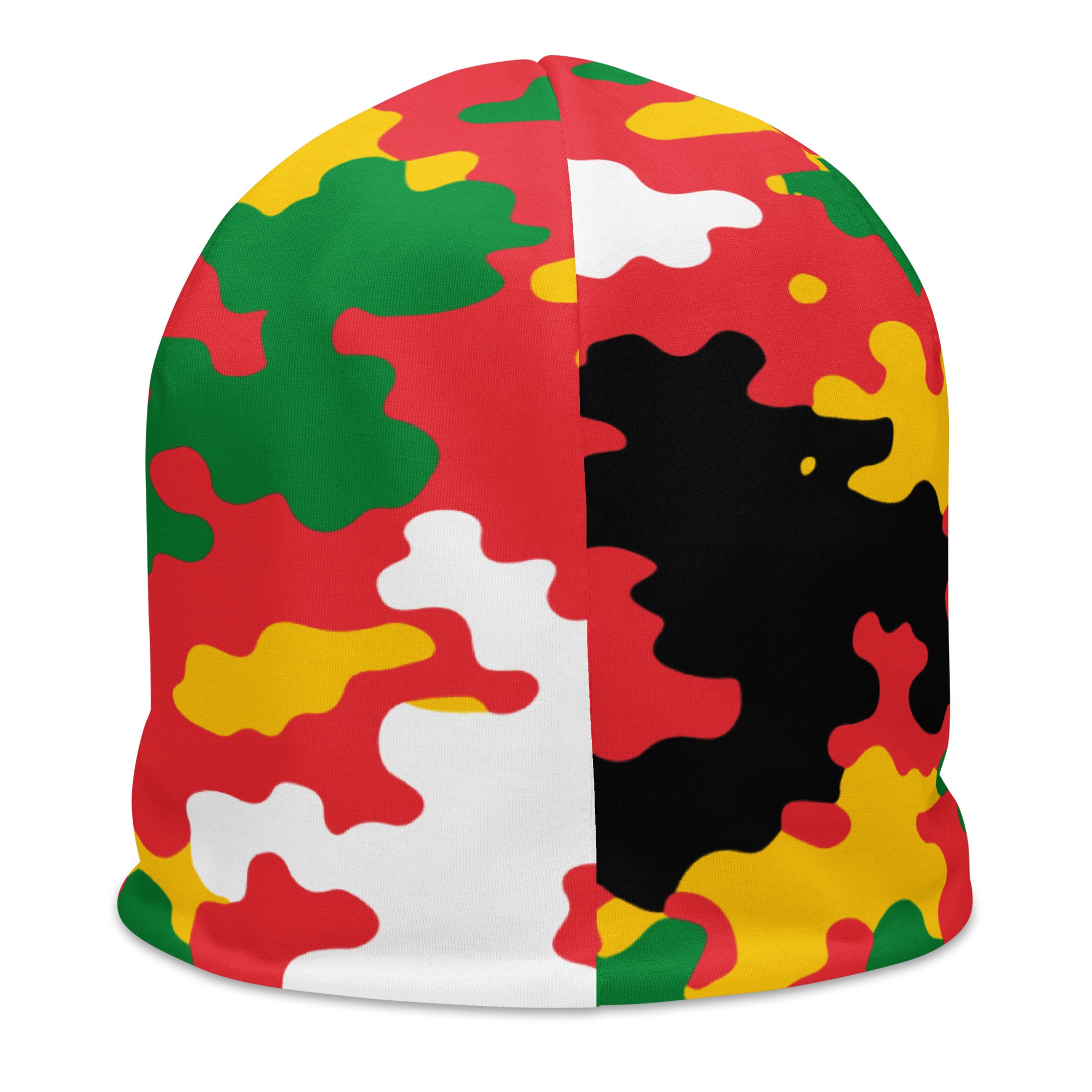 Guyana Island CAMO Print Beanie-Fete Massive