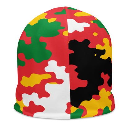 Guyana Island CAMO Print Beanie-Fete Massive