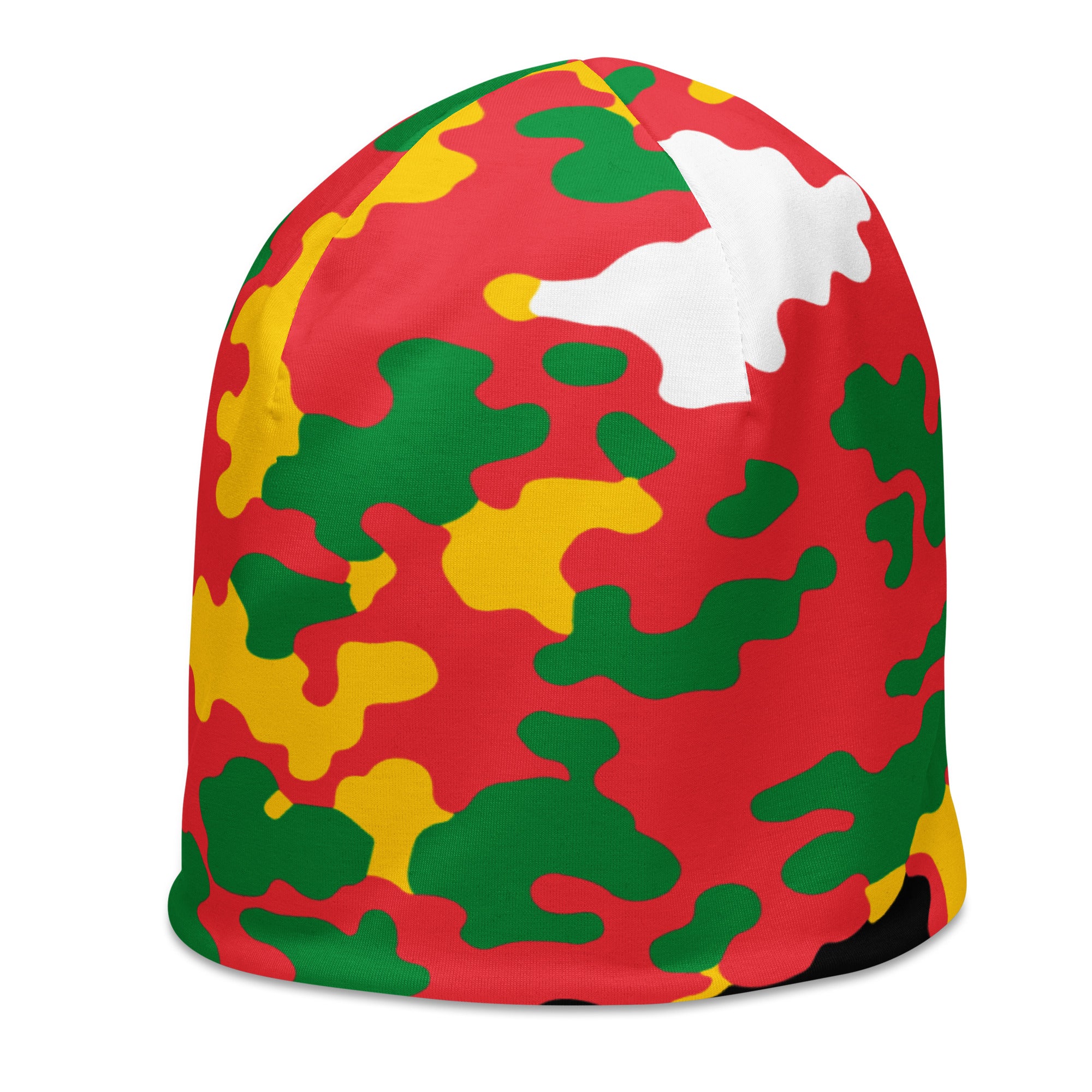 Guyana Island CAMO Print Beanie-Fete Massive