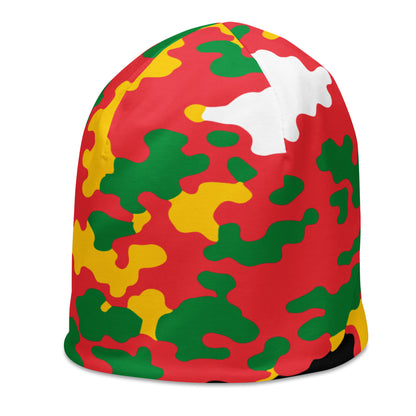 Guyana Island CAMO Print Beanie-Fete Massive