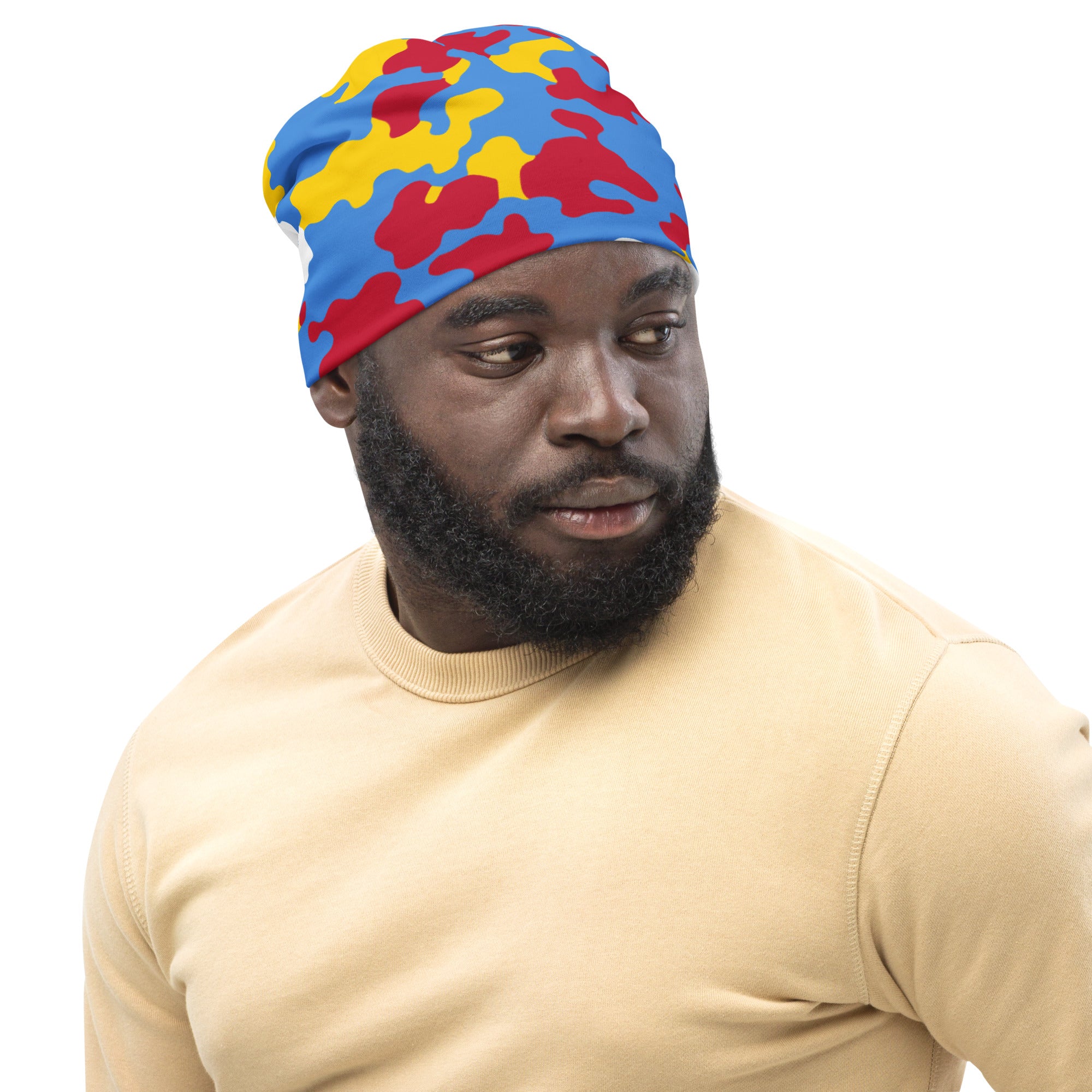 Aruba Island CAMO Beanie-Fete Massive