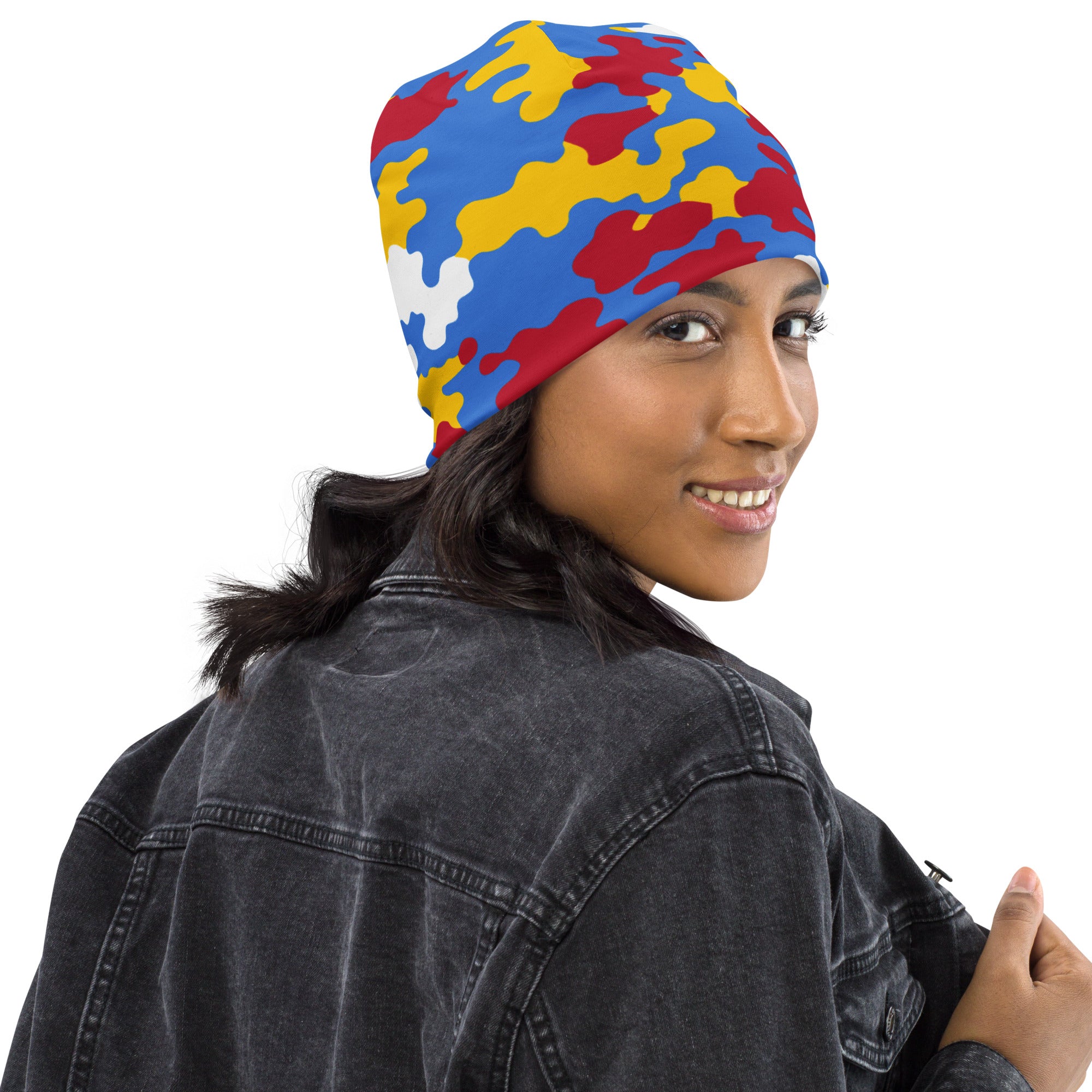 Aruba Island CAMO Beanie-Fete Massive