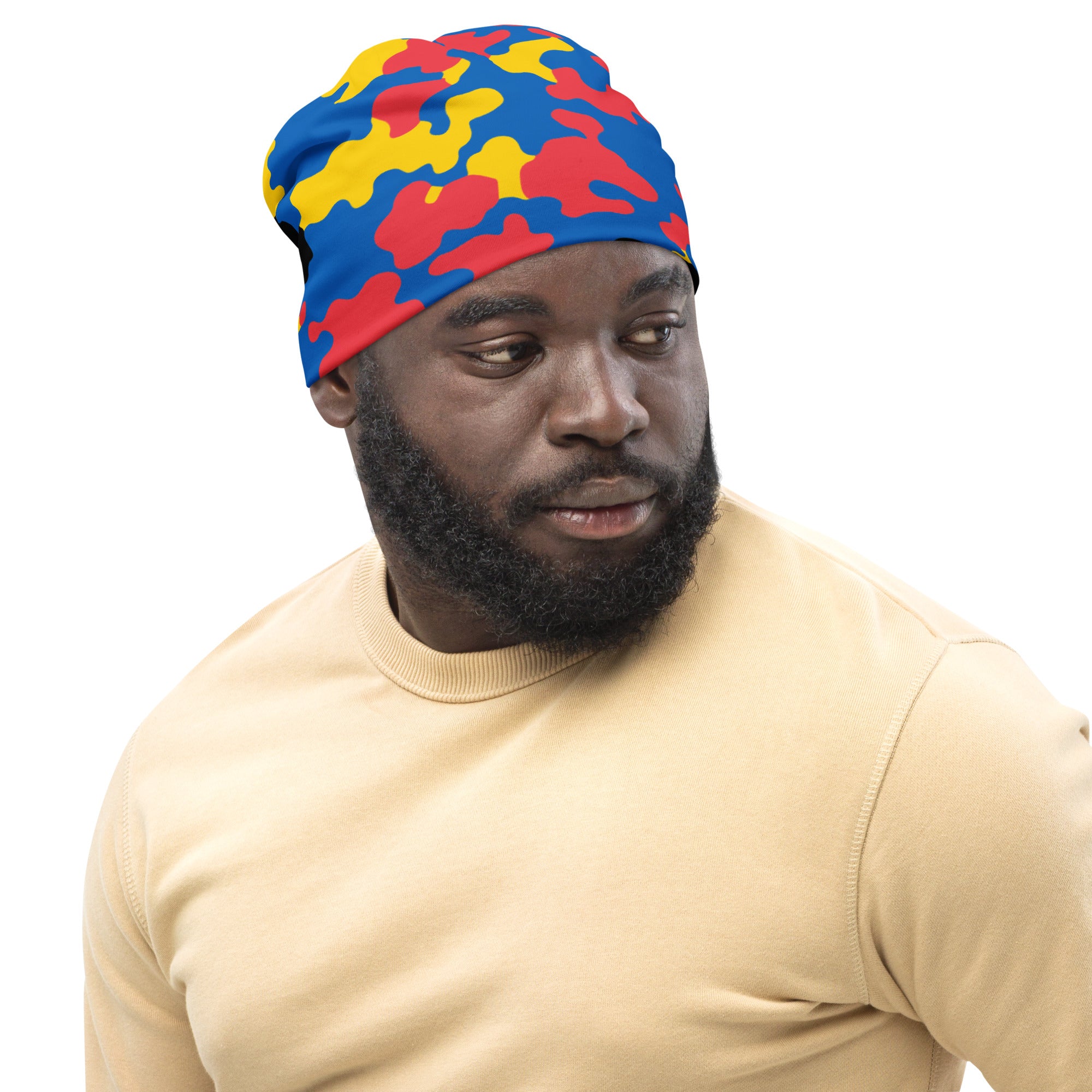 Antigua & Barbuda CAMO Island Beanie-Fete Massive