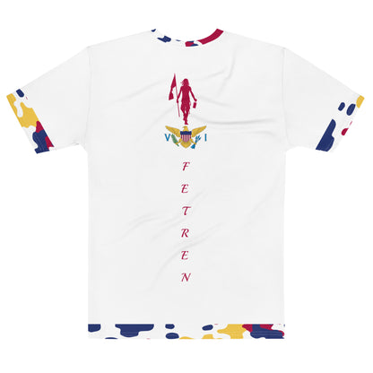 Virgin Islands Fetren CAMO tee (White)-Fete Massive